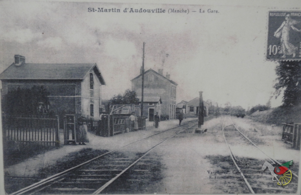 L'ancienne gare de St. Martin d'Audouville