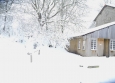 Tres joili appercu de la neige a St Martin d Audouville